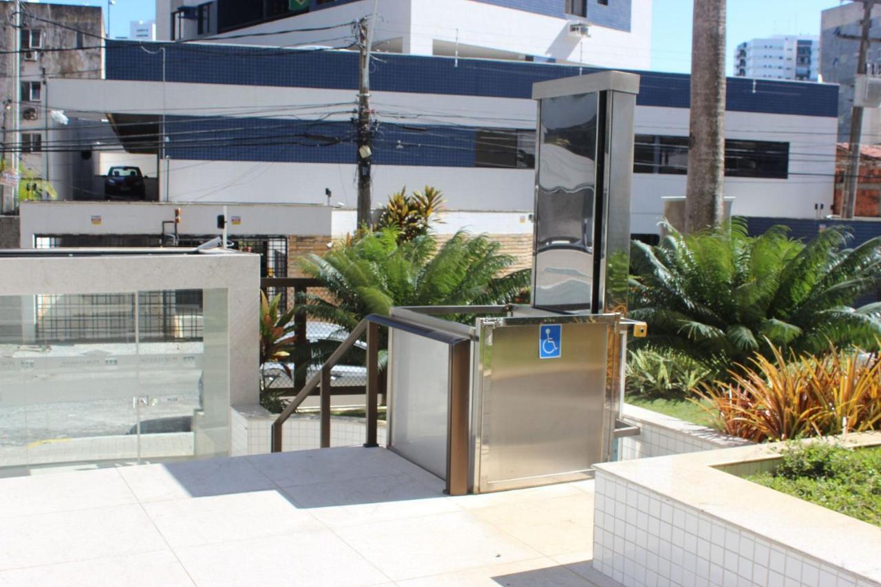 Excelente Flat Em Setubal Boa Viagem Ate 3 Pessoas Cercado Por Restaurantes E Supermercados Pm805 Recife Luaran gambar