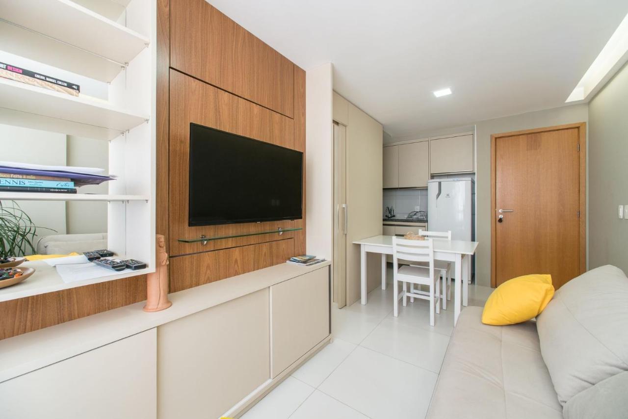 Excelente Flat Em Setubal Boa Viagem Ate 3 Pessoas Cercado Por Restaurantes E Supermercados Pm805 Recife Luaran gambar